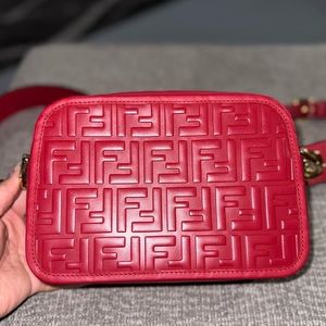 Fendi Camera Bag - Beautiful Rare Red